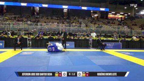 Rogério Drews Leite vs Jeferson Jose Dos Santos Silva 2025 Pan Jiu Jitsu IBJJF Championship