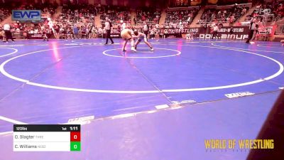 120 lbs Round Of 16 - Owen Slagter, Threestyle vs Carter Williams, Nebraska Boyz