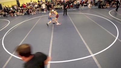 100 lbs Champ. Round 3 - Trey Kraemer, Pinnacle vs Carter Strauss, No Nonsense Wrestling