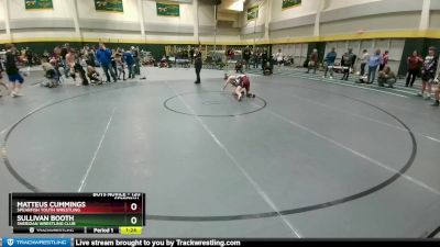 120 lbs Semifinal - Matteus Cummings, Spearfish Youth Wrestling vs Sullivan Booth, Sheridan Wrestling Club