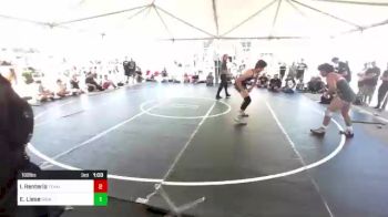 195 lbs Quarterfinal - Izaya Jackson, Silverback WC vs Jessiah Morales, Los Osos HS