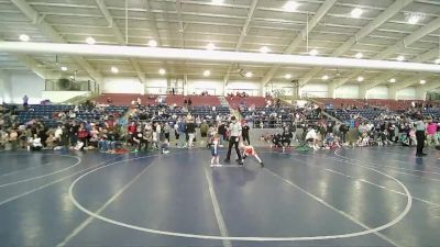 46-48 lbs Round 2 - Natalia Lofthouse, White Rhino Wrestling vs Madina Sagitullina, Northside Wrestling Club