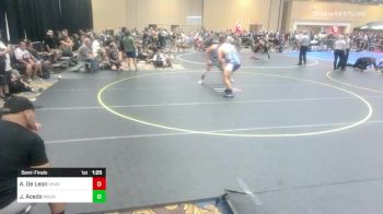 285 lbs Semifinal - Anthony De Leon, Venom WC vs Jacob Acedo, Mountain View HS