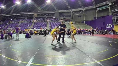 131 lbs Semis (4 Team) - Cassia Zammit, West Liberty vs Addison Broxterman, Fort Hays State