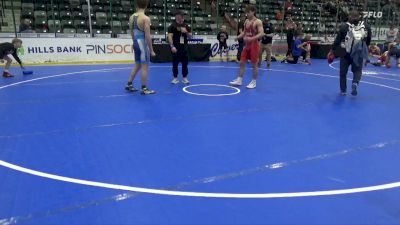 165 lbs Cons. Sub-semis - Preston Hunter, Dubuque Wrestling Club vs Jason Fariss