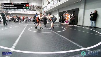 160 lbs Consi Of 4 - Jesse Claudio, HURRICANE WRESTLING ACADEMY vs Conner Davidson, Roland Youth League Wrestling