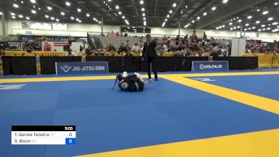 Thaís Gomes Teixeira vs Sarah Block 2024 World Masters IBJJF Jiu-Jitsu Championship