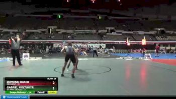 170 lbs 4th Wrestleback (16 Team) - Domonic Baker, New Kent vs Gabriel Moltumyr, St. Mary`s Ryken