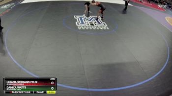 Cons. Round 1 - Danica Watts, Blue River Girls vs Liliana Serrano Felix, Omaha South Girls