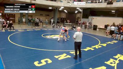 155 lbs Cons. Semi - Brianna Crown, Unattached vs Madeline Chicas, Unattached