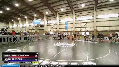 150 lbs Semifinal - Maria Delpalacio-Goormastic, Nevada vs Abigail Trayhorn, Utah