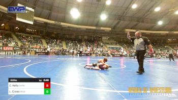 100 lbs Consi Of 16 #2 - Carter Kelly, Steel Valley Renegades vs Layten Cross, Brushy Wrestling Club