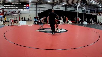 65 kg Cons. Round 2 - Khyvon Grace, Hilltopper Wrestling Club vs Matthew Copeland, MontCo Wrestling Club