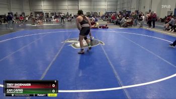 197 lbs Cons. Semi - Trey Shoemaker, Shippensburg vs Cam Cavins, Roanoke College