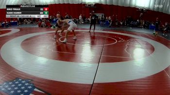 141-141 A Round 3 - Kane Hamer, Geneseo vs Niko Truax, Illinois Top Dawgs
