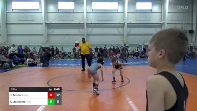 55 lbs Round 2 - Jojo Medal, Donahue Wrestling Academy vs Killyan Jackson, Phoenix Wrestling Club