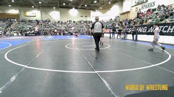 92 lbs Consi Of 16 #2 - Dakota Vatalaro, Healdsburg Wrestling Club vs Bruin Bloomer, Eastern Oregon Elite