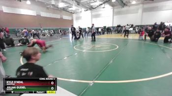 190 lbs Cons. Round 3 - Julian Gudiel, Basset vs Kyle O`neal, Barstow
