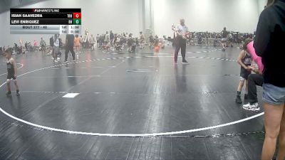 40 lbs 3rd Place Match - Levi Enriquez, Takedown Elite vs Isiah Saavedra, Top Rank Hammers