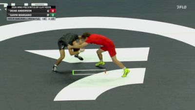 138 lbs Wno - Dean Anderson, AZ vs Gavin Mangano, NY