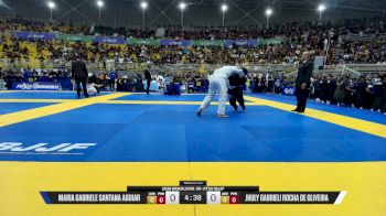 Jhuly Gabrieli Rocha De Oliveira vs Maria Gabriele Santana Aguiar 2026 Brasileiro Jiu-Jitsu IBJJF