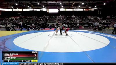 4A 98 lbs Champ. Round 1 - Camus Book, Caldwell vs Juan Guevara, Canyon Ridge