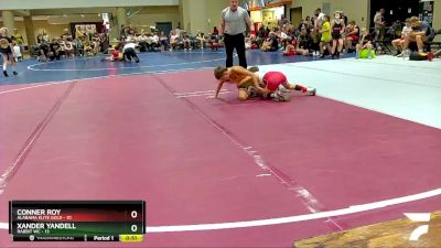 70 lbs Round 3 (6 Team) - Conner Roy, Alabama Elite Gold vs Xander Yandell, Rabbit WC