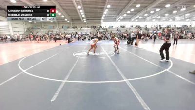 152 lbs Round Of 32 - Kingston Strouse, NY vs Nicholas Zamora, TX