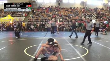 130 lbs Champ. Round 2 - Xzavior Beach SW3, Disabato vs Caleb Bruner Nw4, Norwayne
