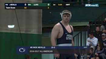 285 m, Nick Nevills, PSU vs Matt Lloyd, MSU