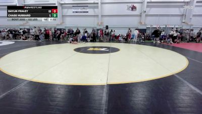102 lbs Consi Of 8 #1 - Daylin Fraley, OH vs Chase Hubbard, IL