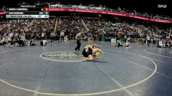 3A 138 lbs Cons. Round 2 - Aiden Campbell, Havelock High School vs Luis Berdiel, Northern Nash High School