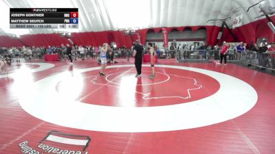 126 lbs Champ. Rd Of 32 - Joseph Gonthier, Reign Wrestling Club vs Matthew Deutch, Psf Wrestling Academy