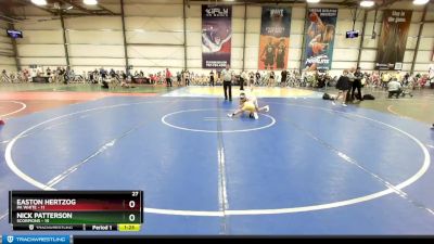 68 lbs Rd# 5- 3:45pm Friday Final Pool - Nick Patterson, Scorpions vs Easton Hertzog, PA White