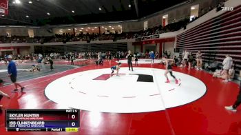 120 lbs Cons. Round 2 - Isis Clinkenbeard, Blue T Freestyle Wrestling vs Skyler Hunter, Mojo Grappling Wrestling