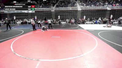 102 lbs Consi Of 4 - Brayson Brummond, Casper WC vs Levic McGee, Touch Of Gold