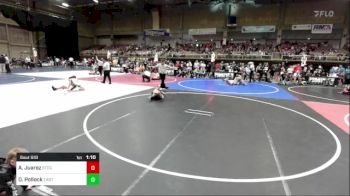 69 lbs Semifinal - Antonio Juarez, Stout Wr Acd vs Dracen Pollock, Eastside United