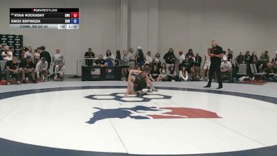 60 kg Cons. Rd Of 64 - Ryan Hockaday, Contenders Wrestling Academy vs Knox Espinoza, Surfside X Wrestling