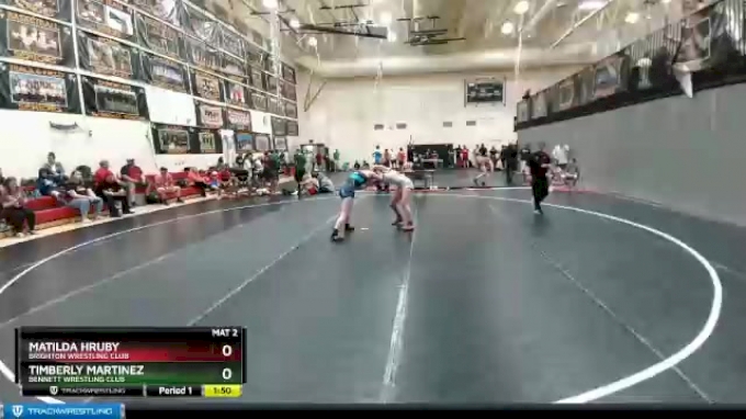 124-136 lbs Round 2 - Matilda Hruby, Brighton Wrestling Club vs ...
