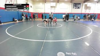 Girls 105 lbs Champ. Round 1 - Ruthie Bickley, North Salinas Girls vs Hannah Ramirez, Fremont (Sunnyvale)&nbsp;Girls