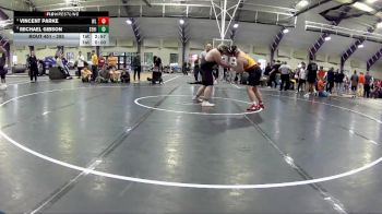 285 lbs 7th Place Match - Vincent Parke, West Liberty vs Michael Gibson, Seton Hill