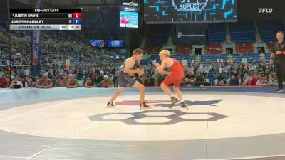 106 lbs Champ. Rd Of 64 - Justin Davis, OK vs Joseph Handley, FL