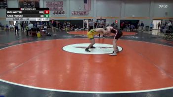 157 lbs Cons. Round 2 - Kage Hoover, Cedar Rapids Kennedy vs Jack Winter, Western Dubuque