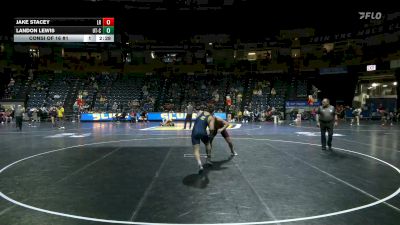 184 lbs Consi Of 16 #1 - Jake Stacey, Little Rock vs Landon Lewis, Chattanooga