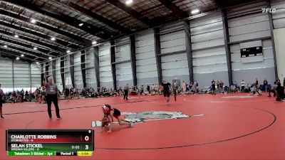 58 lbs Finals (8 Team) - Selah Stickel, Virginia Killers vs Charlotte Robbins, STORMETTES