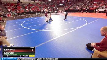 D3-182 lbs Champ. Round 1 - Kadin Rynes, Riverdale vs Sam Wilson, Kenosha Christian Life