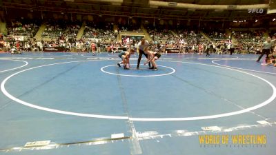 88 lbs Consi Of 16 #2 - August Hennings, Nebraska Boyz vs Cooper Freund, Kansas Young Guns