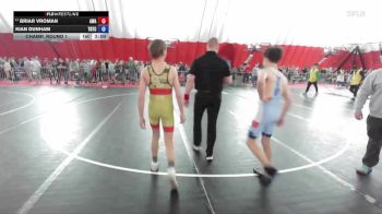 120 lbs Champ. Round 1 - Briar Vroman, Askren Wrestling Academy vs Kian Dunham, Team Nazar Training Center