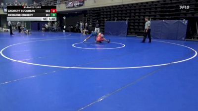 110 lbs Round Of 16 - Zachary Boudreau, Baldwinsville vs Dawayne Culbert, Willingboro