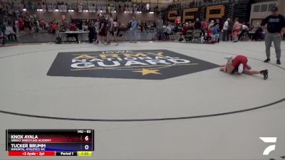 83 lbs Champ. Round 1 - Knox Ayala, Sebolt Wrestling Academy vs Tucker Brumm, Immortal Athletics WC